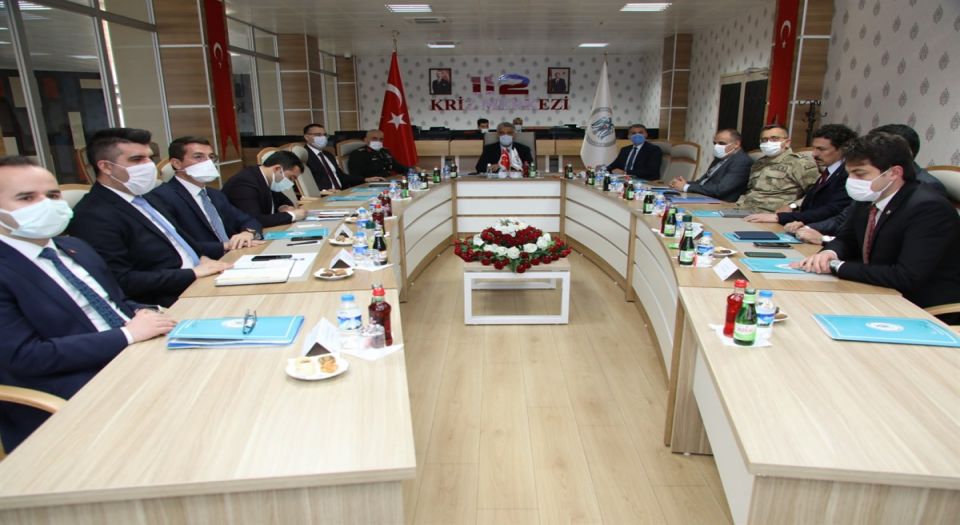 Erzincan’da İl Güvenlik ve Asayiş toplantısı yapıldı