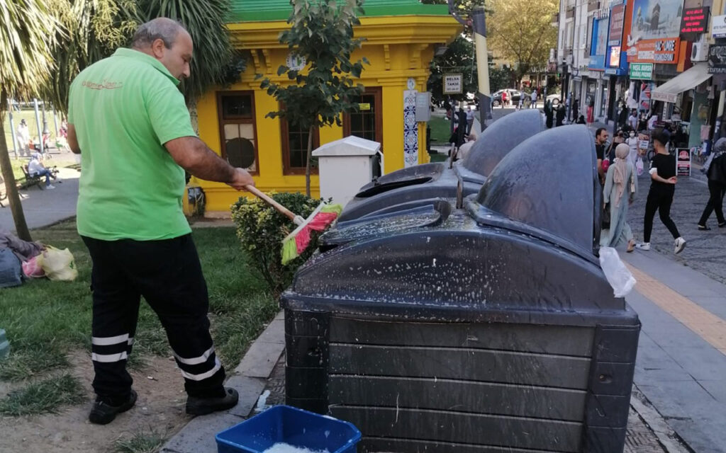 Kocaeli İzmit’te hijyenik çalışmalar sürüyor