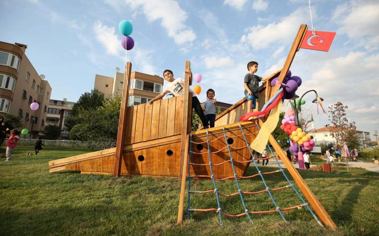 Bursa’da çocukların tasarladığı park açıldı