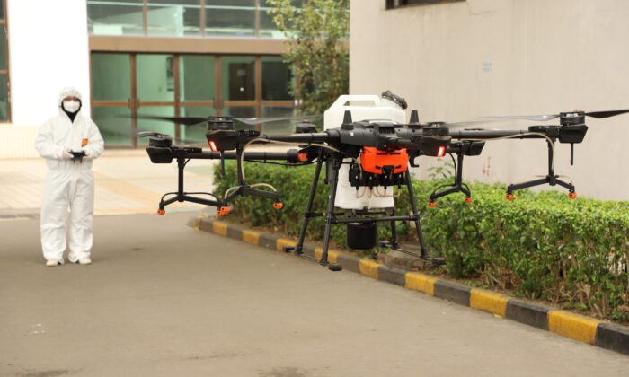 Coronavirüs tehdidine ‘Drone’ kalkanı