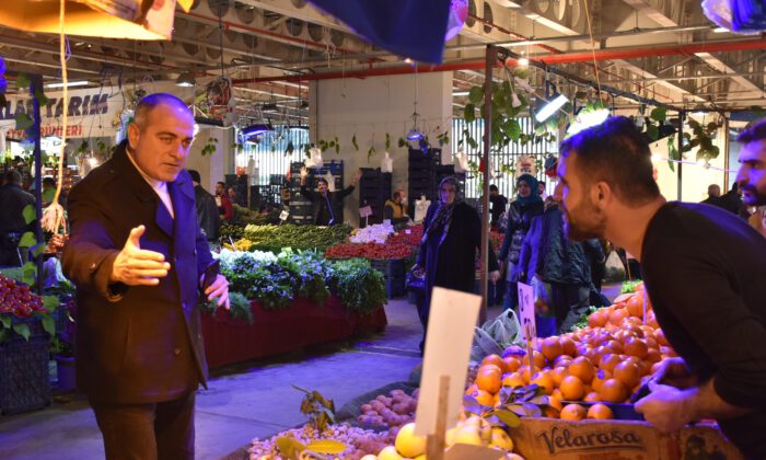 Gemlik pazarında 60 santim kuralı
