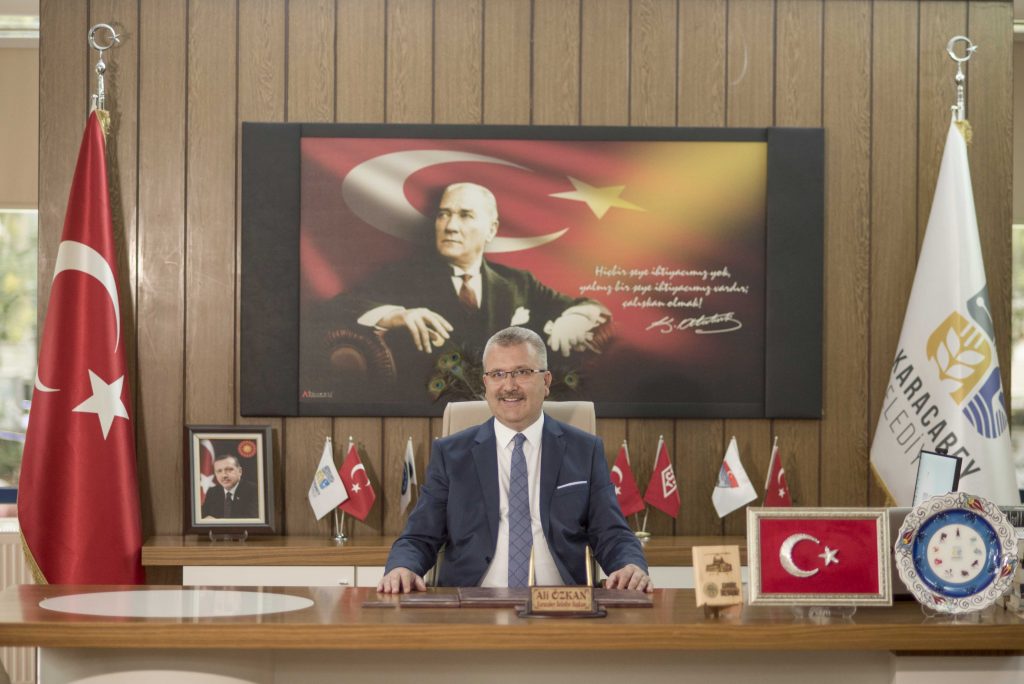 Başkan Ali Özkan zaferi unutmadı