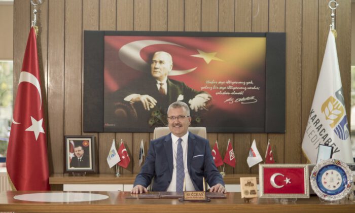 Başkan Ali Özkan zaferi unutmadı