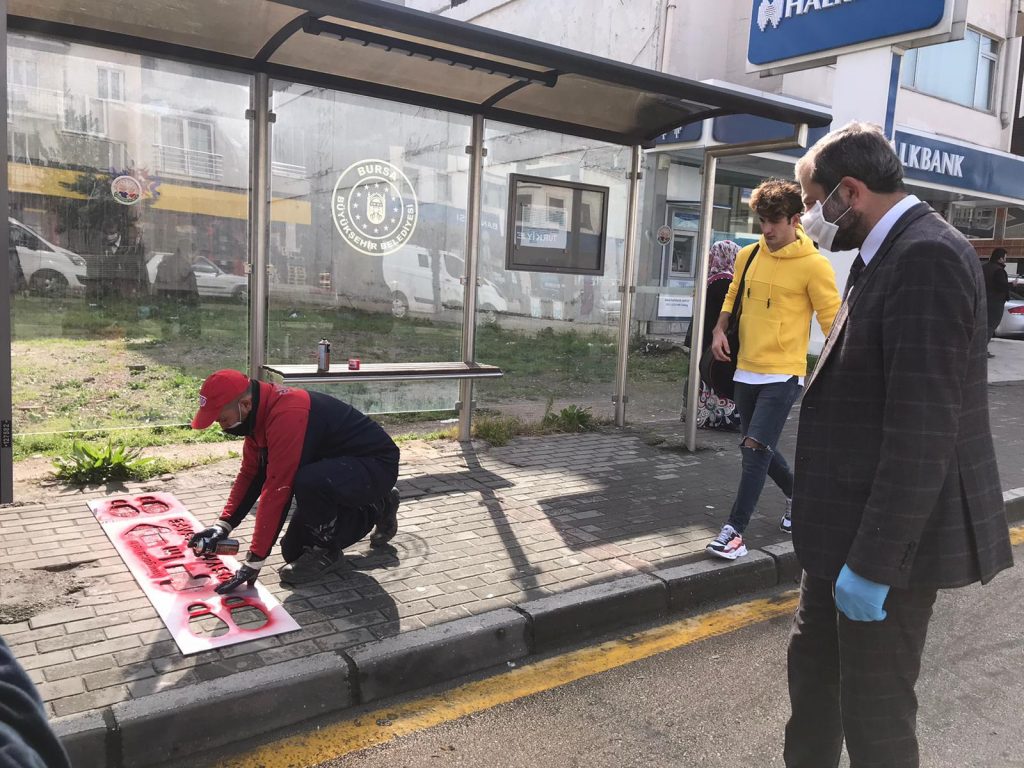 Gürsu Belediyesi’nden ‘sosyal mesafe’ çağrısı