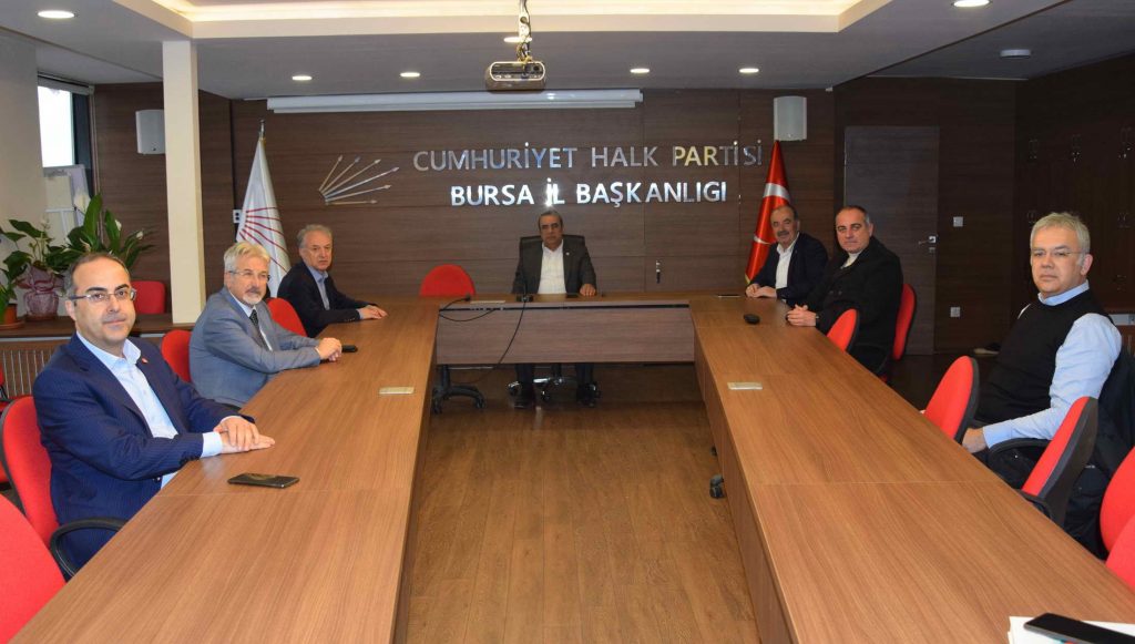 CHP Bursa’dan sosyal mesafeli ‘Coronavirüs’ toplantısı