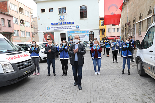 Mudanya’dan cansiparane mesai