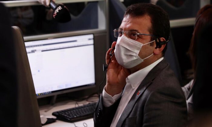 İmamoğlu’ndan mesai arkadaşlarına ziyaret