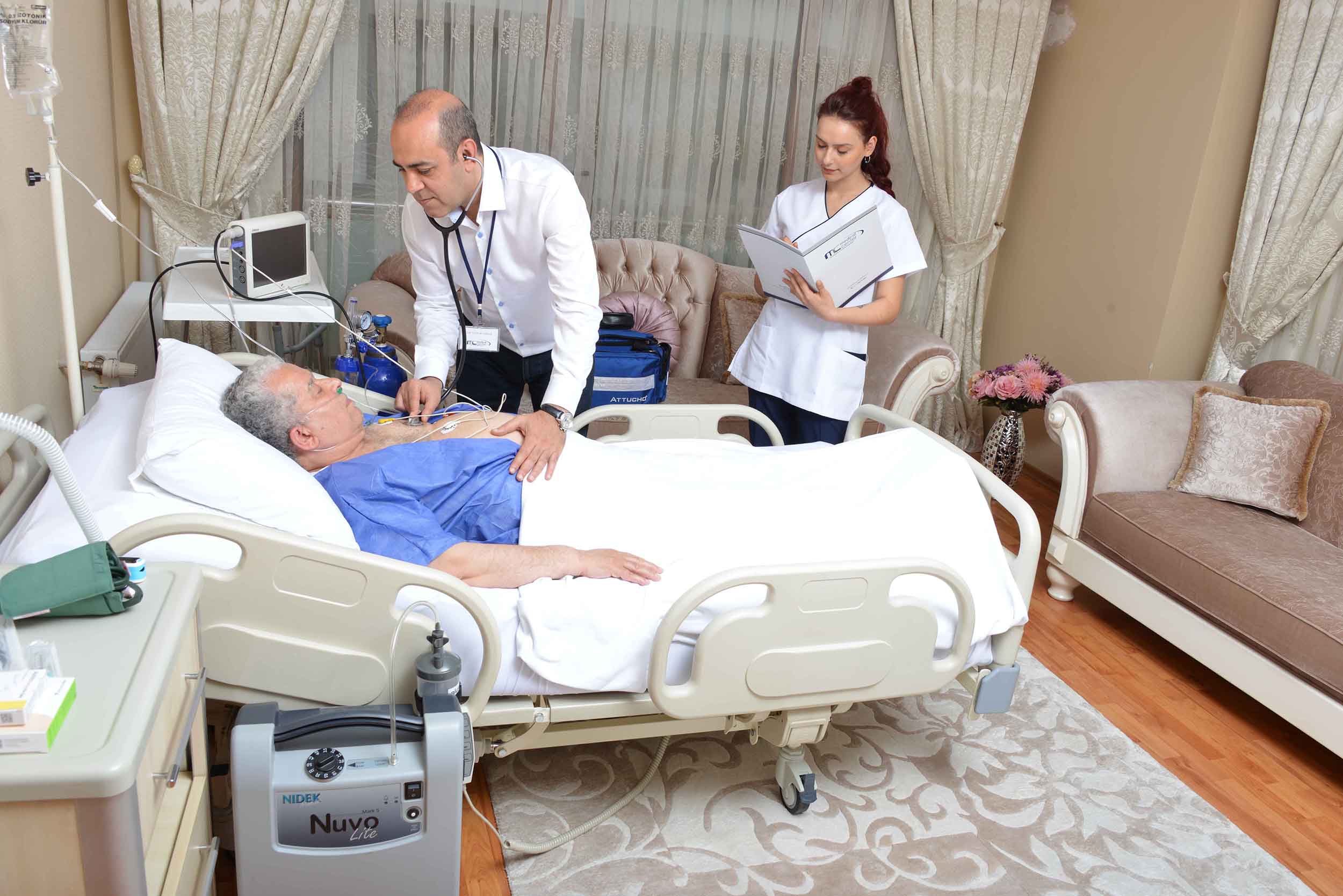 Evde sağlık hizmetinde talep patlaması Bursa Hevadis