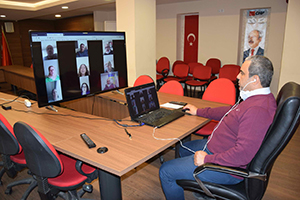 CHP Bursa’dan video konferanslı toplantı