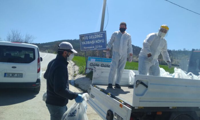 Karantina mahallesine ‘Büyük’ destek