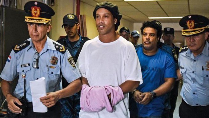 Ronaldinho kefaletle serbest kaldı