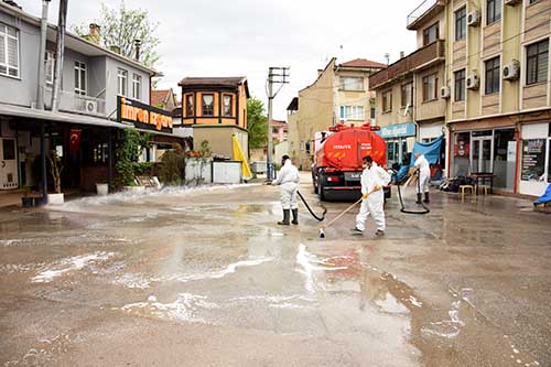 Yenişehir’de Corona mücadelesi tam gaz sürüyor