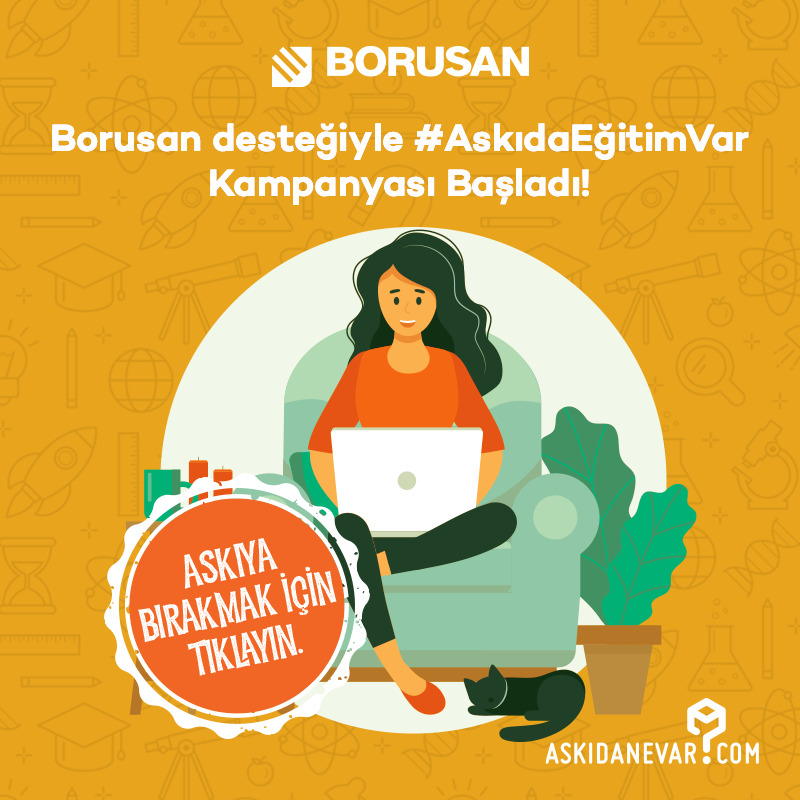 Borusan askıya eğitim bırakıyor