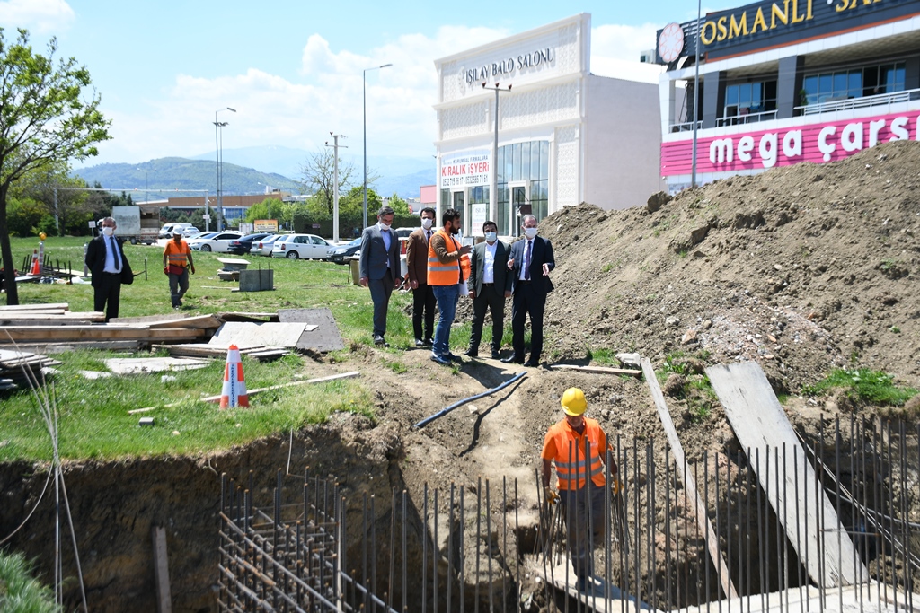 İnegöl’de çalışmalar ‘üst’ üste geliyor