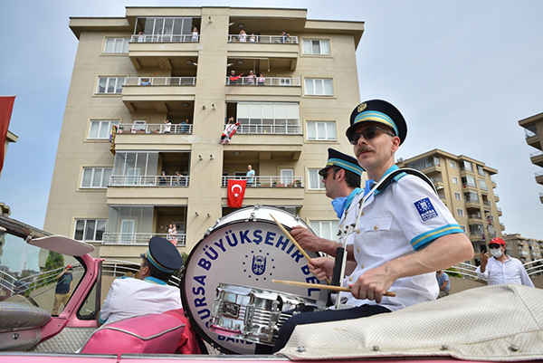 Bursa Büyükşehir Orkestrası’ndan moral konserleri