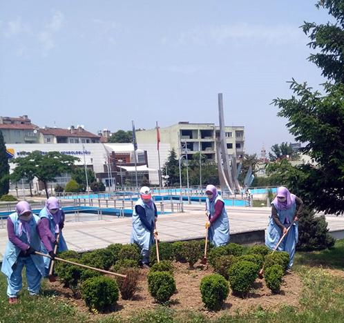 Osmangazi parkları COVID-19’dan arınıyor