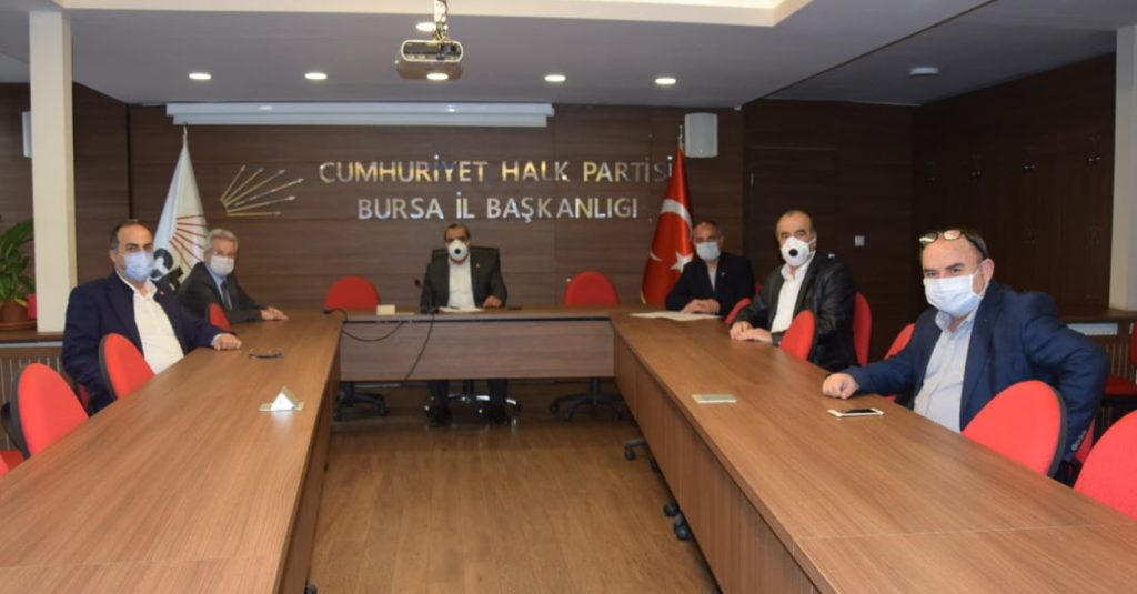 CHP Bursalı başkanlardan Coronavirüs buluşması