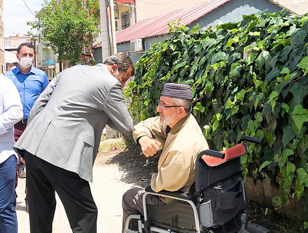 Gürsu’da eski dostlara yeni normal ziyareti