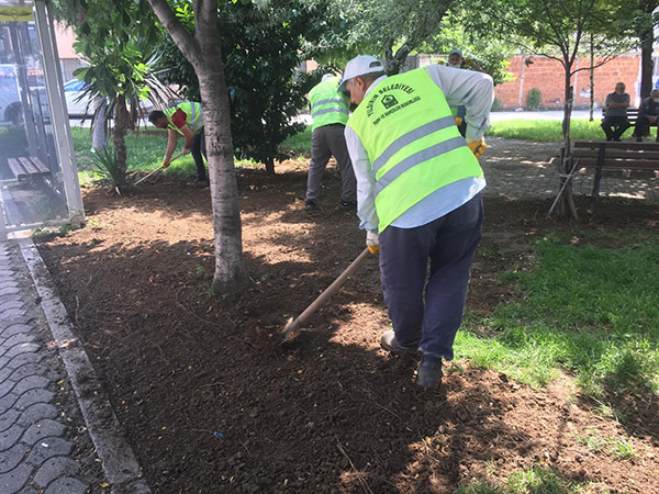 Parklara ‘Yıldırım’ bakım