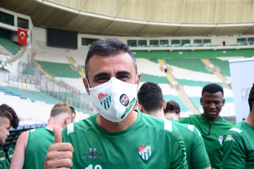 Bursaspor’dan maske teşekkürü