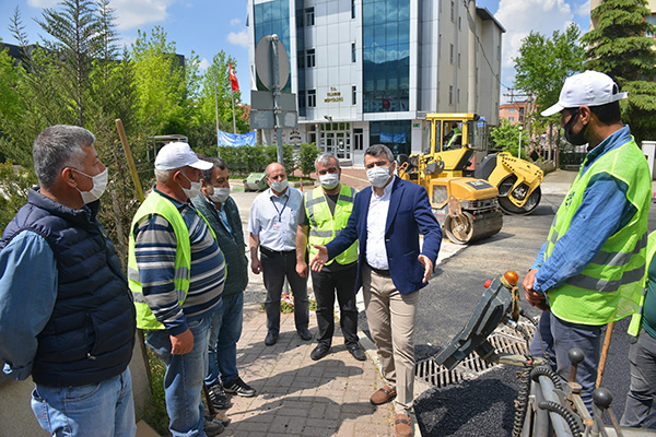 Yıldırım sokaklarında yenileme çalışması