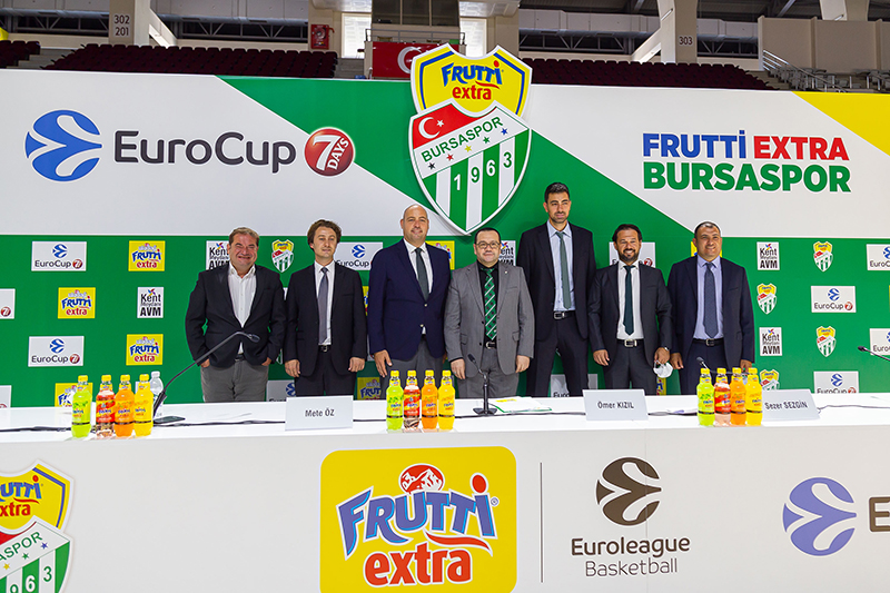 Frutti Extra Bursaspor Eurocup’a hazırlanacak7 DAYS EUROCUP’TA!