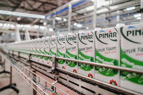 Pınar Süt’e Güvenli Üretim Belgesi