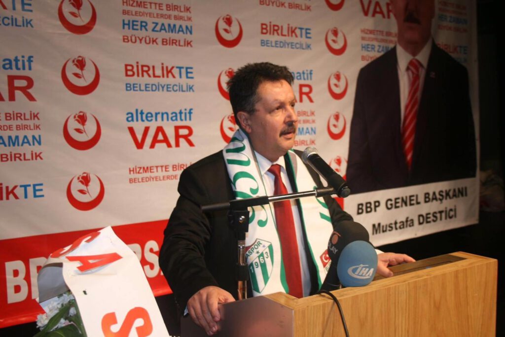 BBP’den Bursaspor’a destek