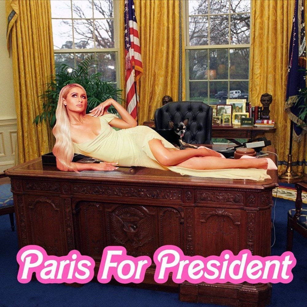 Paris Hilton ABD’ye başkan adayı oldu