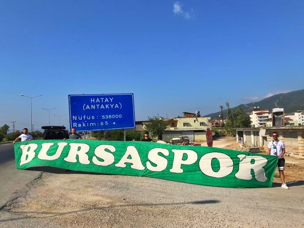 Bursaspor taraftarı Hatay’da