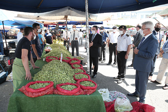 Nilüfer’de Coronavirüs denetimi yapıldı