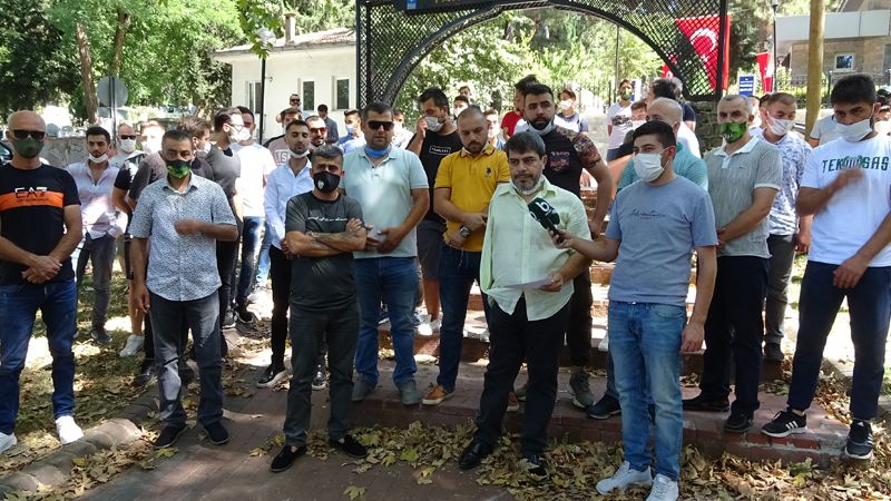 Bursaspor taraftarından TFF’ye protesto