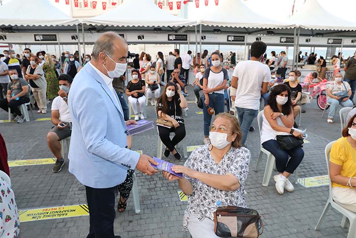 Mudanyalı hanımlara İstanbul Sözleşmesi hediyesi