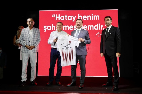 İmamoğlu, Hatay’ın şampiyonluk gecesinde