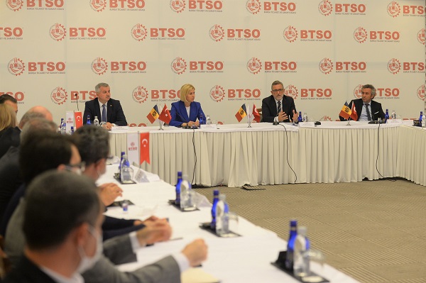 BTSO, Gagauz heyetini ağırladı