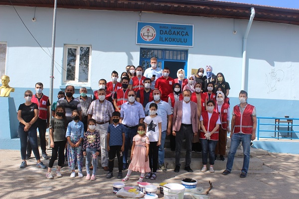 Kızılay, Dağakça Köyü İlkokulu için seferber oldu