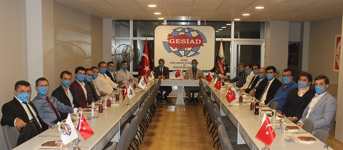 GESİAD, yeni üyeleri için toplandı