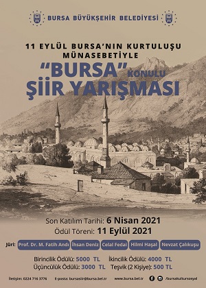 Büyükşehir’den “Bursa” konulu şiir yarışması
