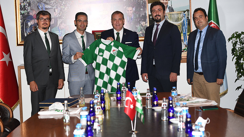 Bursaspor’a Limak Enerji’den ziyaret