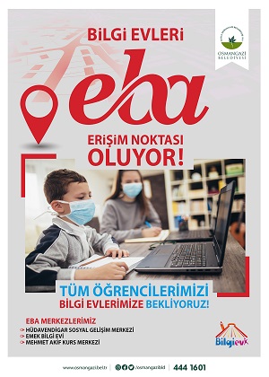 Osmangazi Bilgi Evleri’nde EBA dönemi