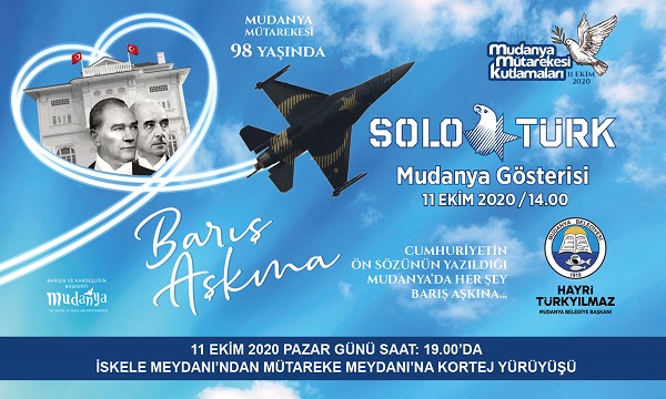 Mudanya Mütarekesi’nin 98. Yılı kutlanacak