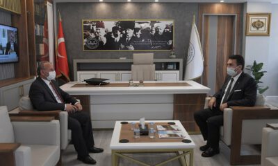 Başkan Dündar’dan İlçe Müftüsü Mehmet Uzun’a ziyaret