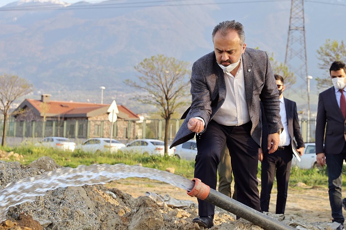 Bursa’da su alarmı