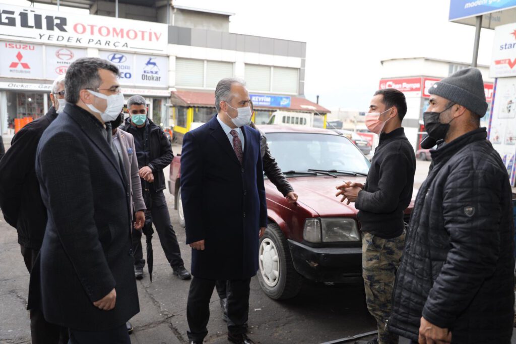 Alinur Aktaş’tan Otosansit mesaisi