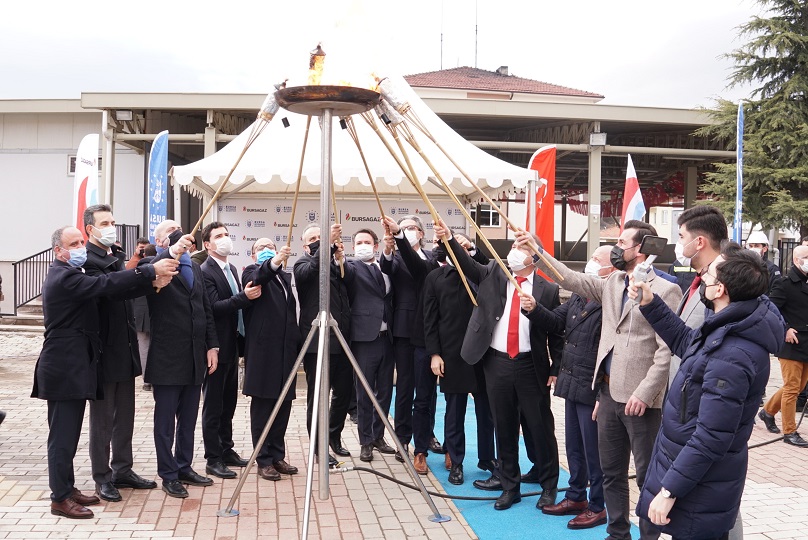 Bursagaz dağ ilçelerini ‘gaz’a getirdi