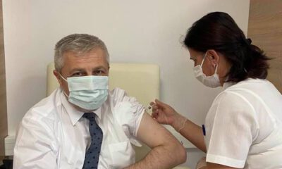 Çin aşısının ikinci dozunu aldı