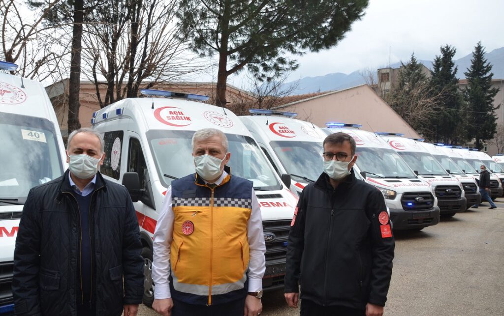 Sağlık Bakanlığı’ndan Bursa’ya ambulans takviyesi