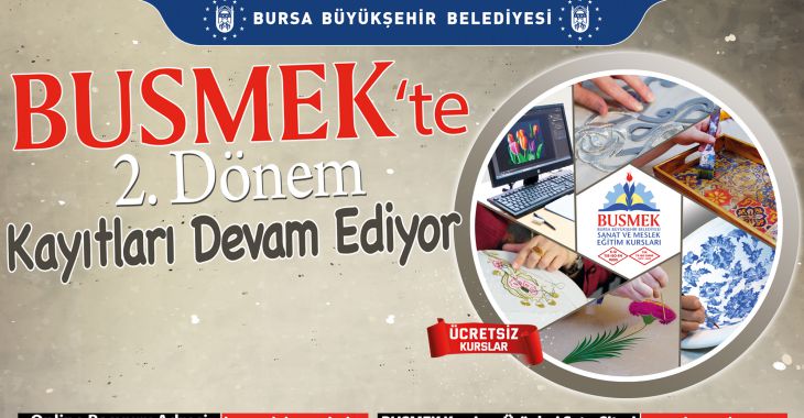 BUSMEK’te ders zili 15 Şubat’ta çalıyor