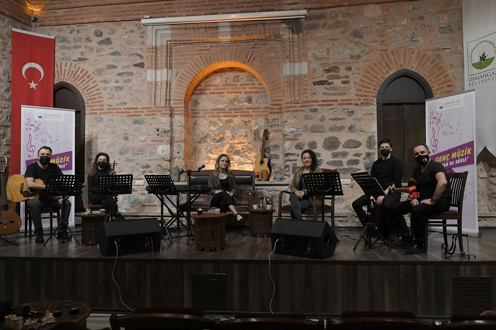 Osmangazi’de online konser coşkusu