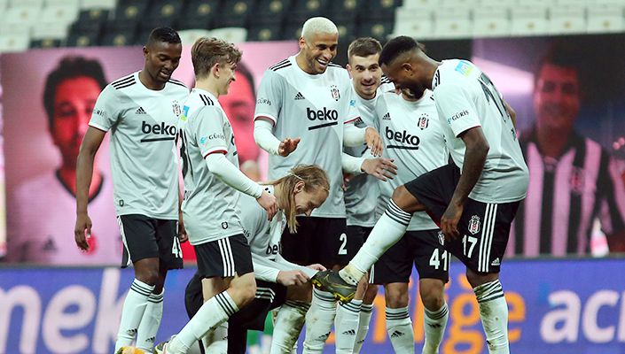 Beşiktaş Rize’ye karşı ‘altı’n buldu